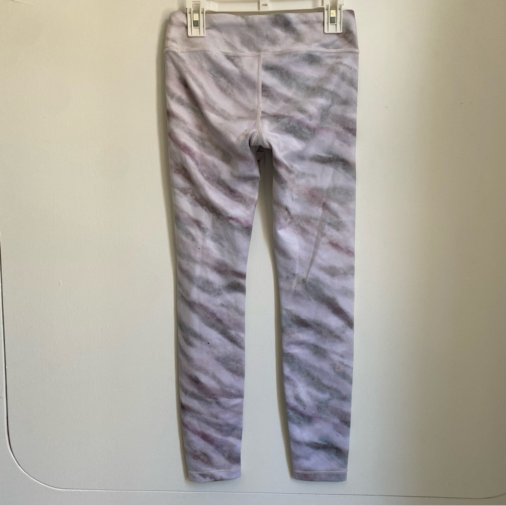 Athleta girl printed leggings size 12 L - Picture 2 of 4